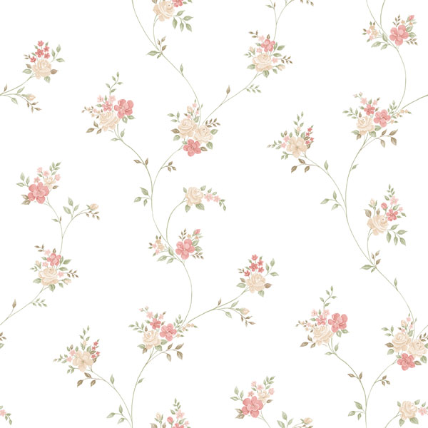Galerie G23247 Floral Themes large flower trail Wallpaper
